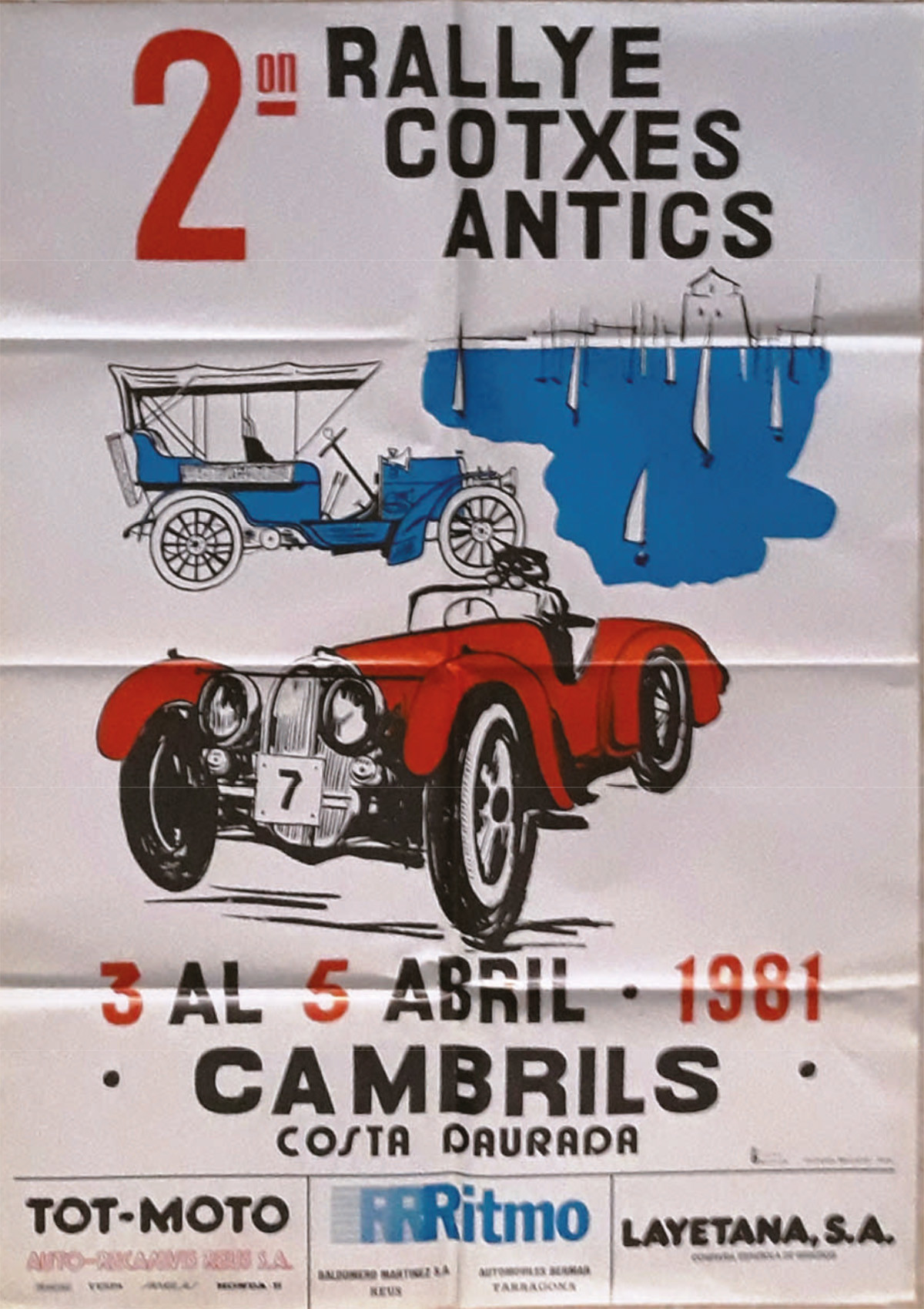 rally cotxes antics cambrils 1981