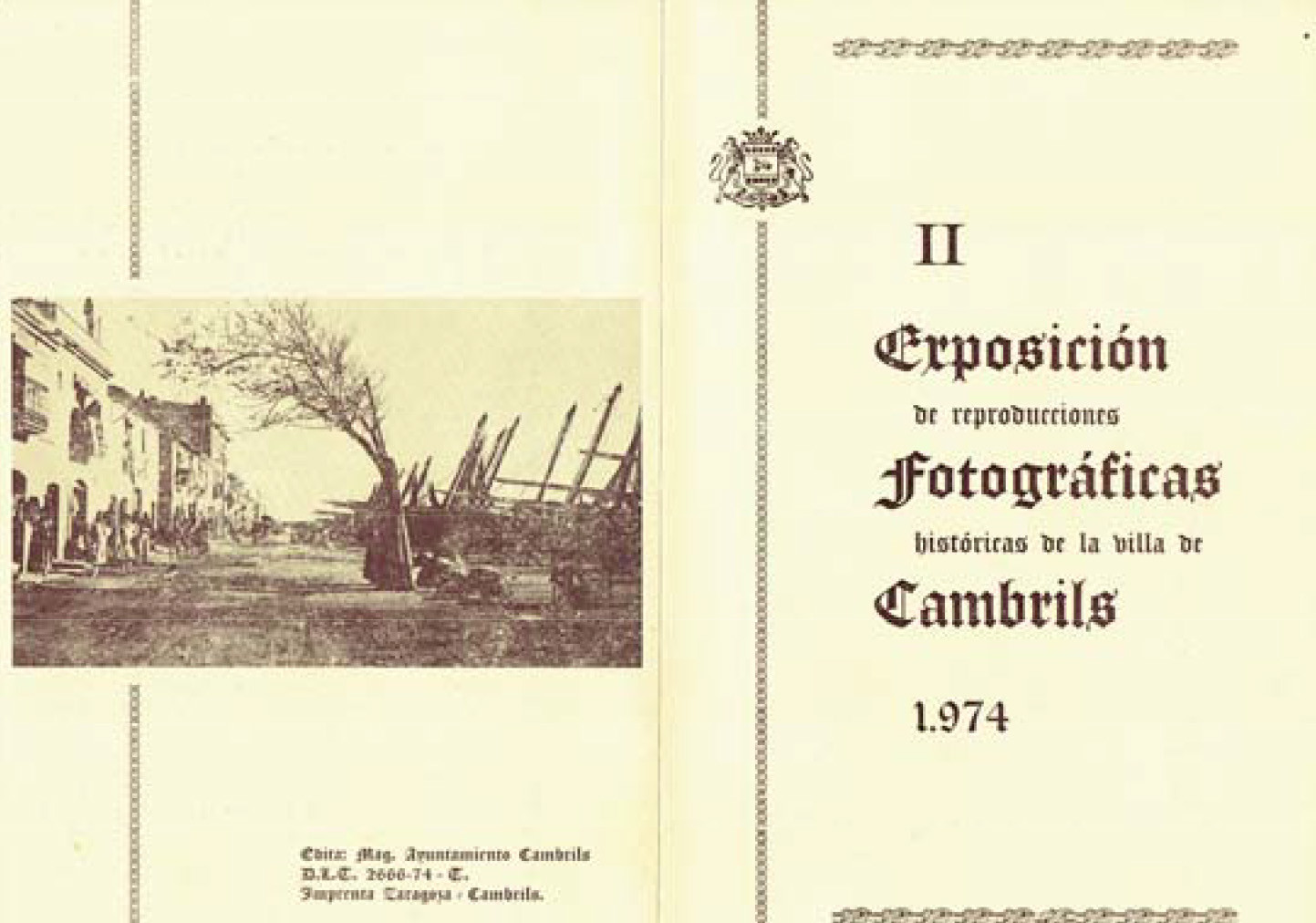 exposico reproduccions fotografiques cambrils 1974