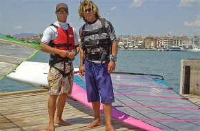 L'equip Tarifa-Cambrils Windsurf Challenger inicia demà una travessia que recorrerà tota la costa catalana 