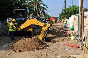 Es reprenen les obres de remodelació al barri de la Llosa amb l'execució dels darrers treballs de la primera fase