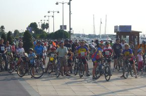 124 ciclistes participen en la Pedalada contra el canvi climàtic
