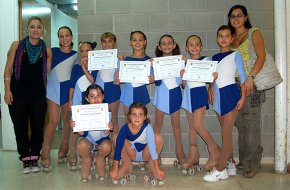 Alba Muñoz Perna participa al Campionat de Catalunya aleví de Patinatge artístic