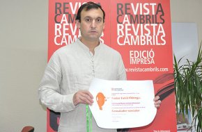 El xarcuter cambrilenc Xavier Tarsà és guardonat amb un diploma de mestre artesà alimentari