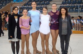 Les patinadores Núria Plana i Marta Sorribas es classifiquen per la Copa Catalana de Patinatge Artístic