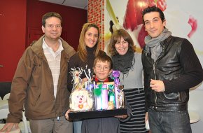 Pau Senserrich s'endú el primer premi del concurs de dibuix nadalenc organitzat per la Jijonenca