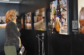L'exposició "Àfrica, bressol de cultures" plasma en imatges, art i un audiovisual, la quotidianitat del continent africà