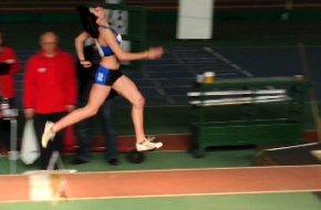 L'atleta Sílvia Gutiérrez aconsegueix la medalla de bronze al campionat de Catalunya de proves combinades