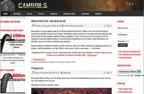 La Penya Cicloturista Cambrils estrena pàgina web