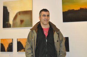 El pintor barceloní Daniel Berdala porta fins a la sala Àmbits els seus "Espais atenuats"
