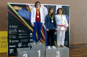 La judoka cambrilenca Virginia Giménez es proclama campiona de la Copa Catalana de kyus