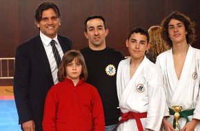 Els karateques Nacho Raya i Andreu Rom queden segon i tercer al IV Campionat anual de kates