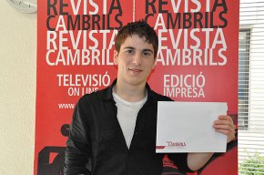 Roger Montaner, segon guanyador del Concurs de Receptes de Cuina de Revista Cambrils