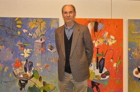 L'artista Colomer Pagès presenta la seva darrera col·lecció pictòrica "Alegria, color i seducció", una mostra carregada de color i llum