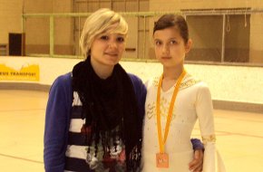 La patinadora cambrilenca Coia Moreno queda tercera en el I Trofeu Diputació de Patinatge Artístic