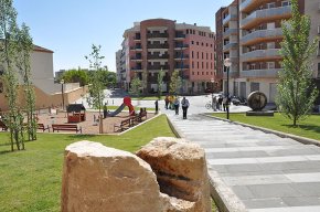 S'obren els nous carrers als terrenys de les antigues instal·lacions de la  Cooperativa Agrícola