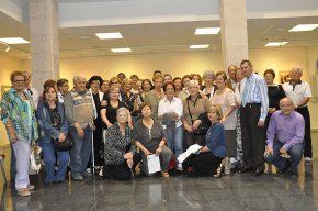 Els alumnes del taller de pintura i dibuix del Casal Municipal de la Gent Gran presenten un recull dels seus treballs pictòrics