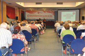 La Unión Estatal de Pensionistas, Jubilados y Prejubilados de la UGT es reuneix a Cambrils per debatre sobre l'envelliment amb qualitat de vida
