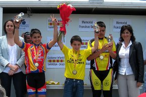 Els ciclistes cambrilencs Alejandro Sánchez i Edgar Curto queden segon i tercer al Campionat de Catalunya