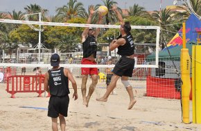 Cambrils, escenari de la segona prova del Campionat de Catalunya de vòlei platja