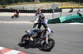 El pilot cambrilenc Francesc Matamoros queda onzè en la quarta prova de la Copa Catalana de Supermotard 