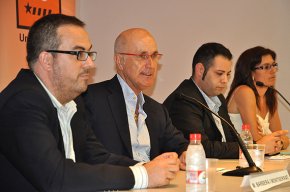 El portaveu de CiU al Congrés dels Diputats, Josep Antoni Duran i Lleida, parla d'economia i política a Cambrils