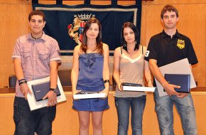 Els quatre alumnes cambrilencs més brillants són premiats en la segona edició dels Premis d'Excel·lència