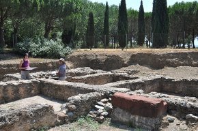 Una campanya de fotogrametria permetrà recrear fidelment en 3D la vil·la romana de la Llosa