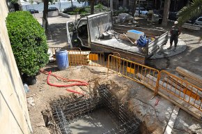 S'inicien les obres de construcció de l'ascensor d'accés a l'Ermita de la Mare de Déu del Camí