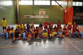 Fins a 32 nens i nenes han participat enguany en el II Campus de Bàsquet