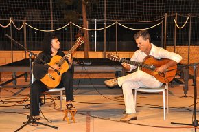 Vilafortuny viu dues 'Nits sota els estels' amb la III Trobada Mundial de la Guitarra