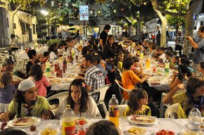 L'Agrupament Escolta Gent de Mar celebra la setmana de l'Agrupament amb un sopar a la fresca
