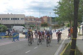 El ciclista cambrilenc Alejandro Sánchez queda cinquè a la prova de Blanes de la Copa Catalana