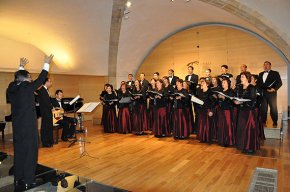 El Cor Tibério Franco Terra Cha de les illes Açores actua a la Cripta de l'Ermita