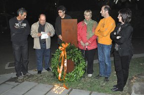 La secció local d'ERC commemora el 70è aniversari de l'afusellament del president Companys