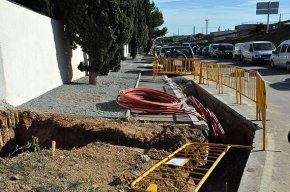 Les obres de Fecsa al voltant del cementiri finalitzen abans de la celebració de Tots Sants