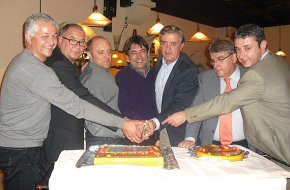 La Penya Blanc i Blava de Cambrils celebra el seu tercer aniversari