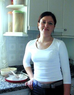 Pastís de taronja amb ametlles al caramel