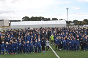 El Cambrils Unió presenta els seus 24 equips per a la temporada 2010-2011 davant de l'afició  