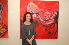 "Vermells" és la nova mostra pictòrica de l'artista Francesca Cristina a l'Espai El Pati