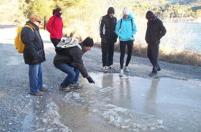 Cambrils registra la temperatura més baixa dels darrers anys arribant a -2,2ºC