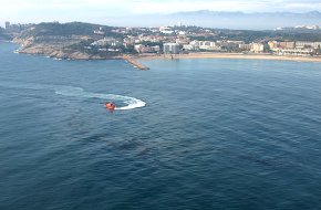 La taca de petroli produïda pel vessament de Repsol no arriba a la costa cambrilenca