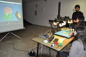 Una dotzena de nens i nenes creen la seva pròpia pel·lícula d'animació al taller Minicurts