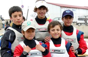 Actuació destacada de Món Cañellas i Leandre García en la primera regata d'Optimist de l'any