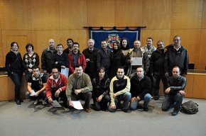 S'entreguen els diplomes a les persones que van accedir als 54 Plans d'Ocupació a l'Ajuntament