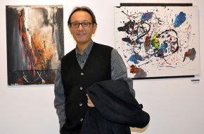 L'artista falsetenc Adrià Vernet porta "L'inici" a la sala Àmbits, una mostra pictòrica abstracta sobre la natura