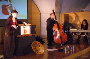 El conte infantil "Capsa de Curculles", explicat amb la tècnica del teatre de paper japonès, inicia el cicle de concerts de primavera a la Cripta