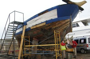 Comencen els treballs de restauració de l'embarcació Teresa, construïda a Cambrils l'any 1936