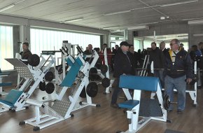 S'inaugura oficialment el gimnàs i els vestidors de la pista d'atletisme