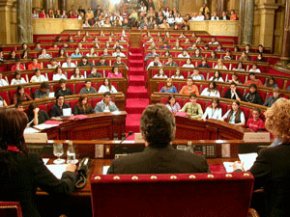 Alumnes del col·legi Cardenal Vidal i Barraquer fan de polítics