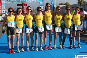 La duatleta Pilar Rus aconsegueix la tercera posició del campionat d'Espanya formant part de la selecció catalana